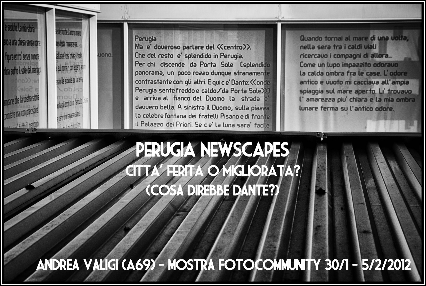 Mostra online di Andrea Valigi "Perugia Newscapes"