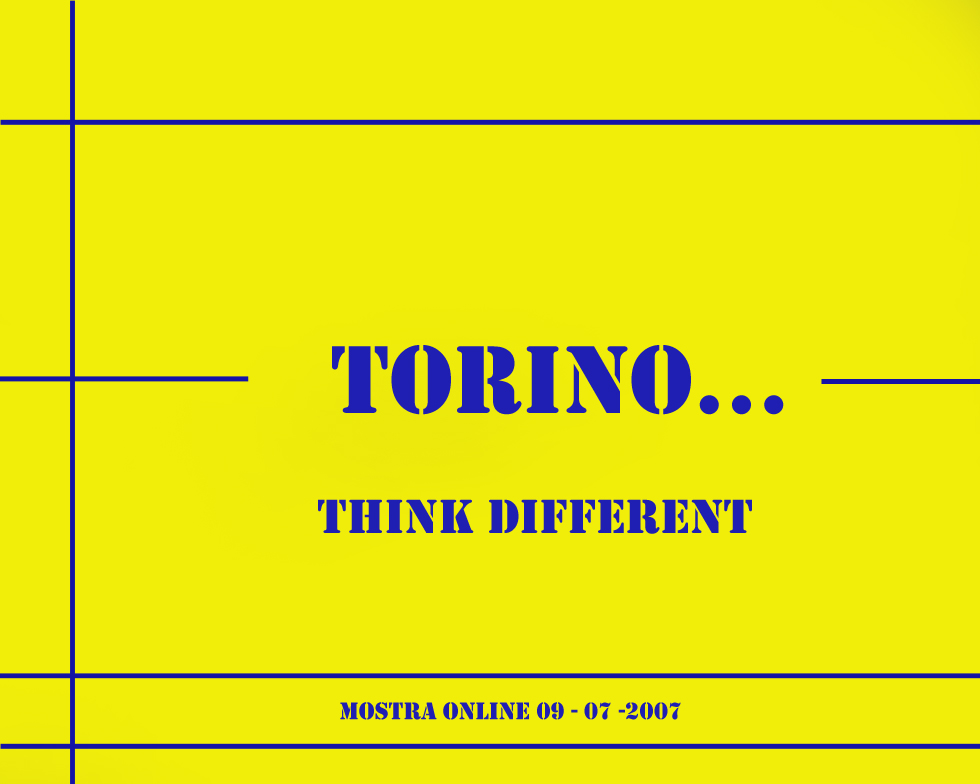 Mostra online di Claudio Solera: "Torino... think different" - Presentazione