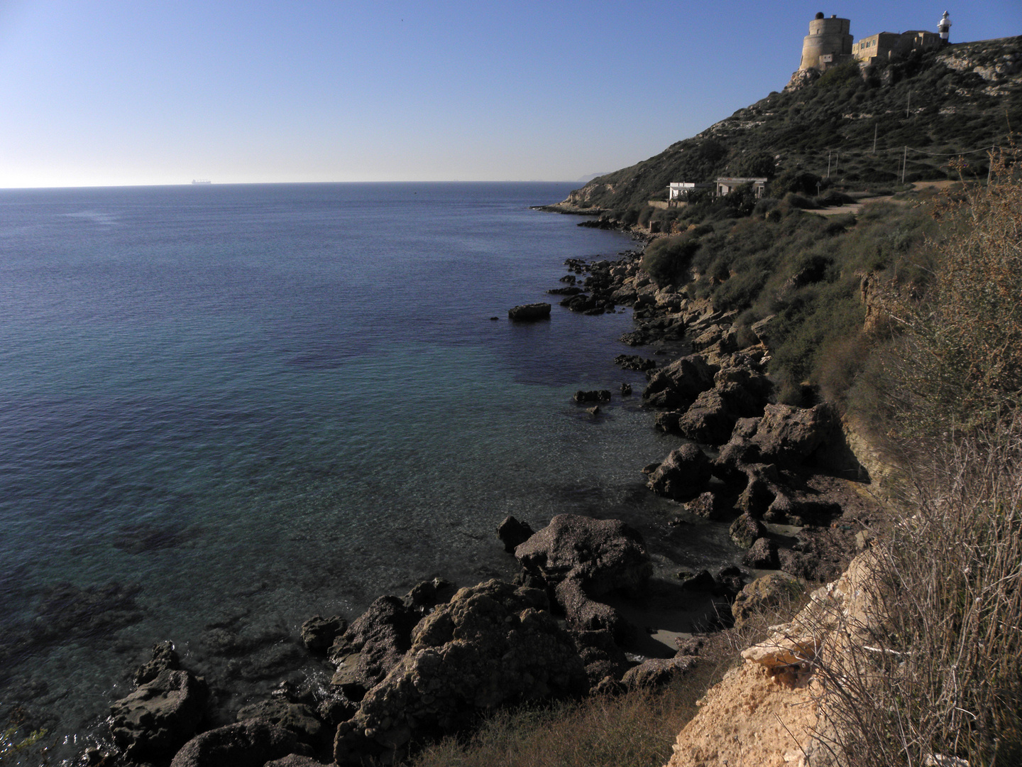 Mostra online di Franco Lecis "Sardegna" - 3. Il Faro di Capo S. Elia (Cagliari)