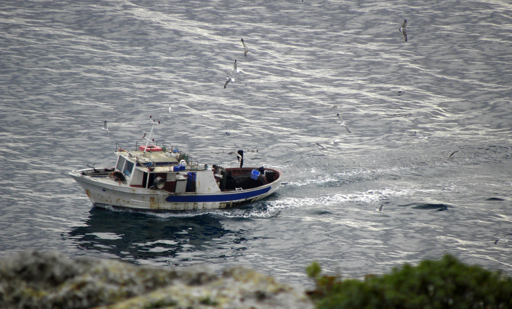 Mostra online di Franco Lecis "Sardegna" - 5. Il rientro dalla pesca