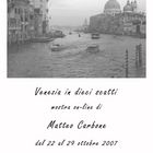 Mostra online di Matteo Carbone: "Venezia in 10 scatti" -