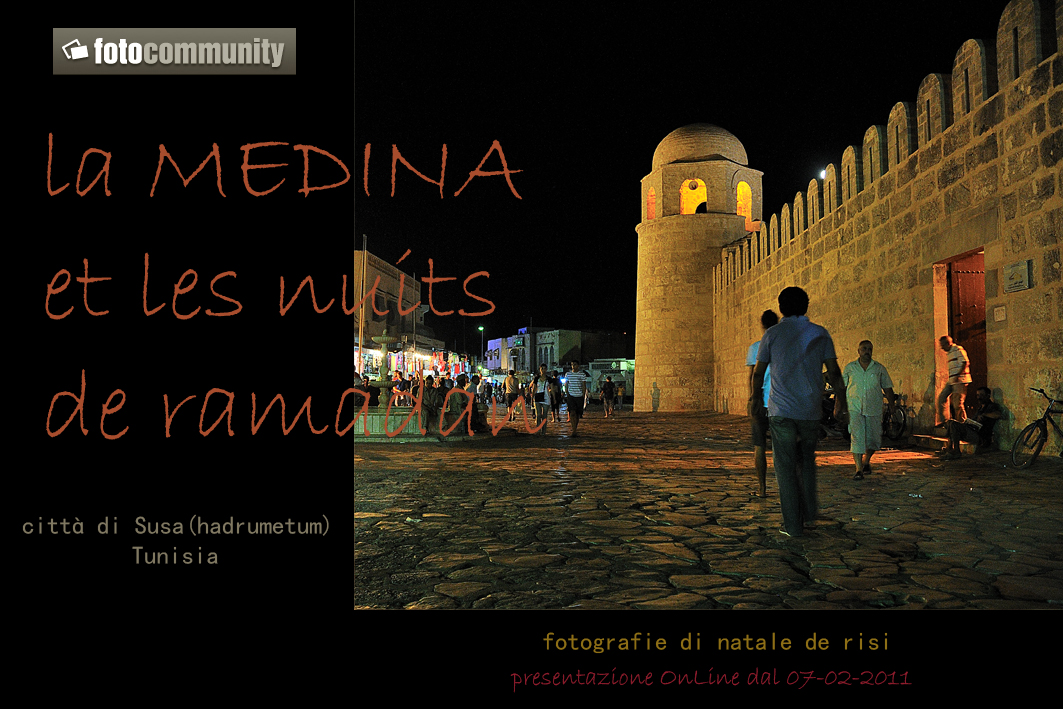 Mostra online di Natale De Risi "La Medina et le nuits de Ramadan"