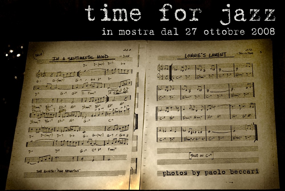 Mostra online di Paolo Beccari: "Time for jazz"