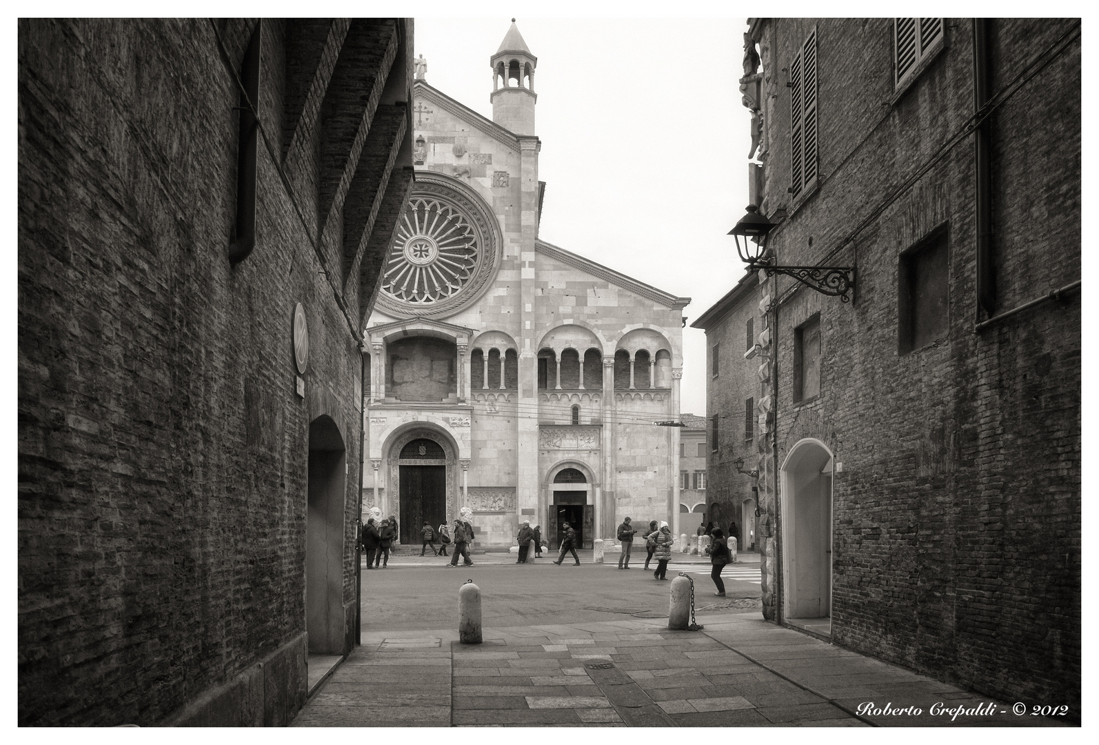 Mostra online di Roberto 1950 "Modena" - 4. Strada verso il Duomo