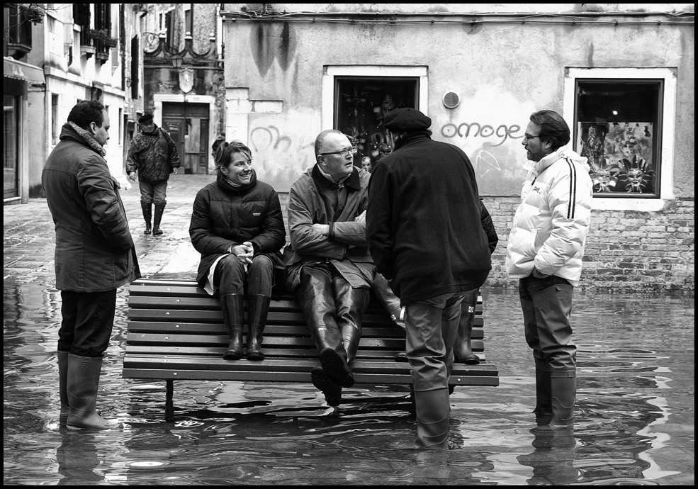 Mostra online di Roberto Bon "AcquAAlta" - 8. Do ciacoe... nell'attesa