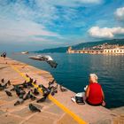 Mostra online di Rosalba Crosilla "Trieste" - 7. Colazione sul molo