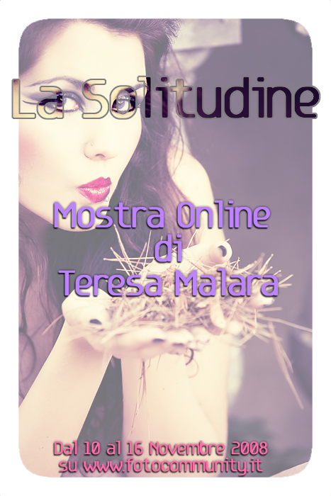 Mostra online di T.Teresa Malara "La Solitudine"