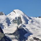 Mote Rosa bis Alphubel und dabei habe ich die Berge in einem Pano...