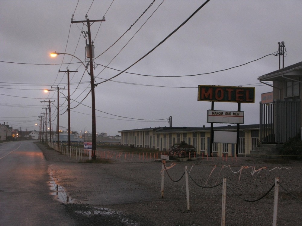 Motel in St. Anne-des-Monts, Gaspésie, Quebec, Kanada