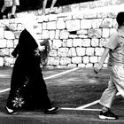 Mother and son, Tel Aviv-Jaffo, Israel