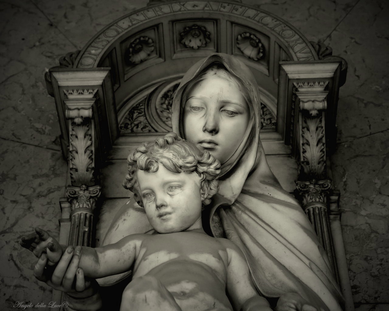 Mother Mary and the child