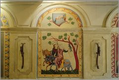 Motiv an einer Passagenwand...