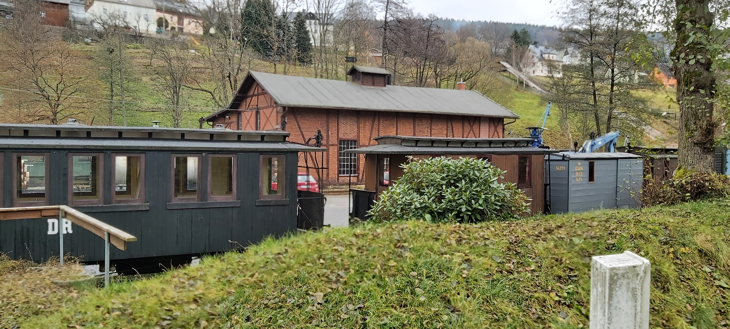 Motive aus dem Schmalspurmuseum Rittersgrün im Erzgebirge 