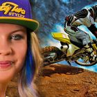 Moto Cross Lady