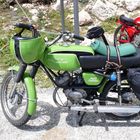 Moto guzzi am Campo Imperatore