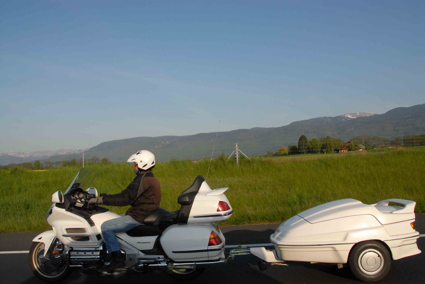 Moto pour partir en vacances