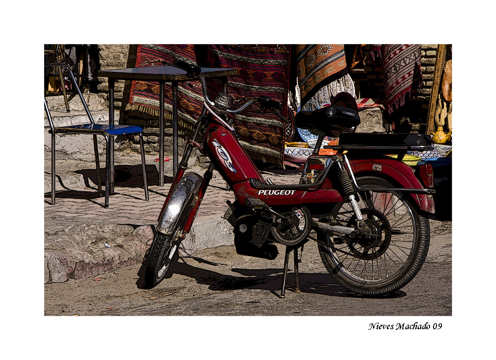 Motocicleta en Túnez III