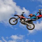 Motocross-Freestyle-Akrobat