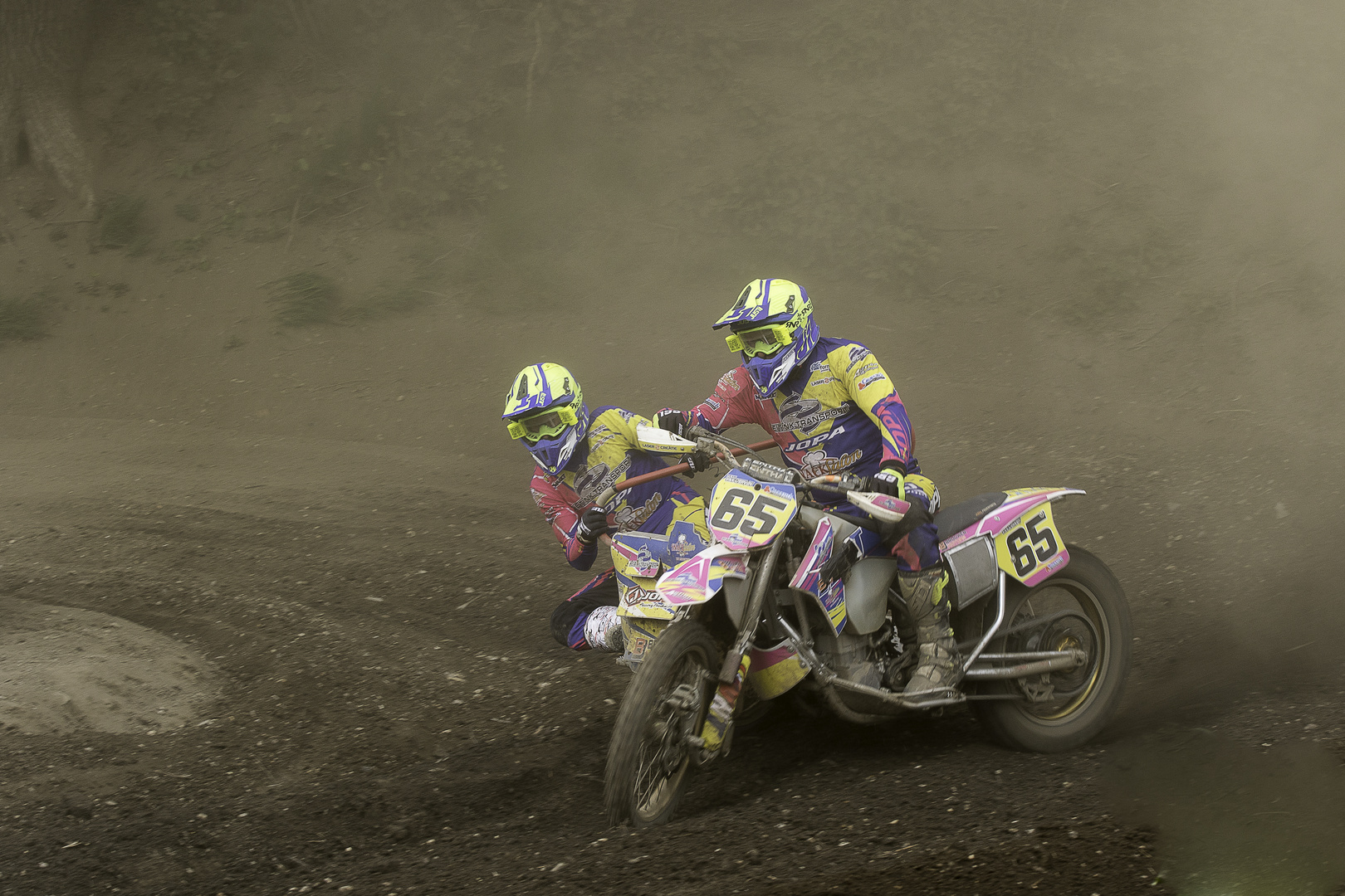 Motocross Gespanne