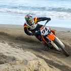 Motocross sulla spiaggia