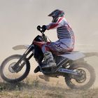 Motocross tra la polvere