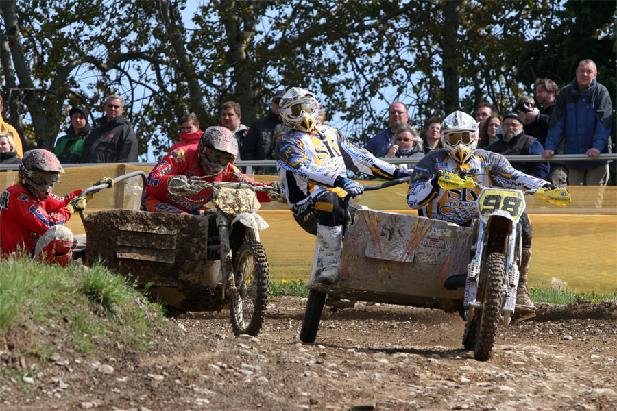 Motocrossrennen in der Eifel