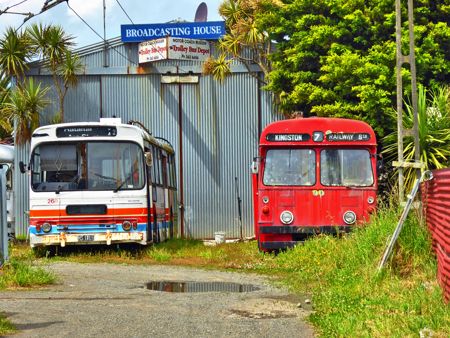 Motor Coach Museum in Foxton