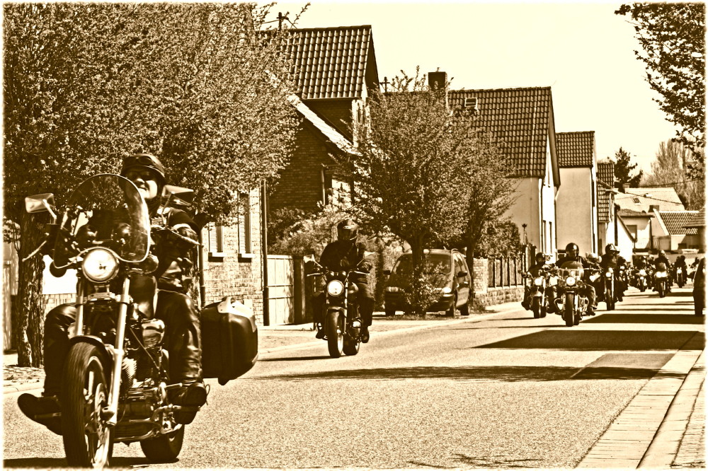 Motoradsegnung in Eich/Rheinhessen am 17.04.2010