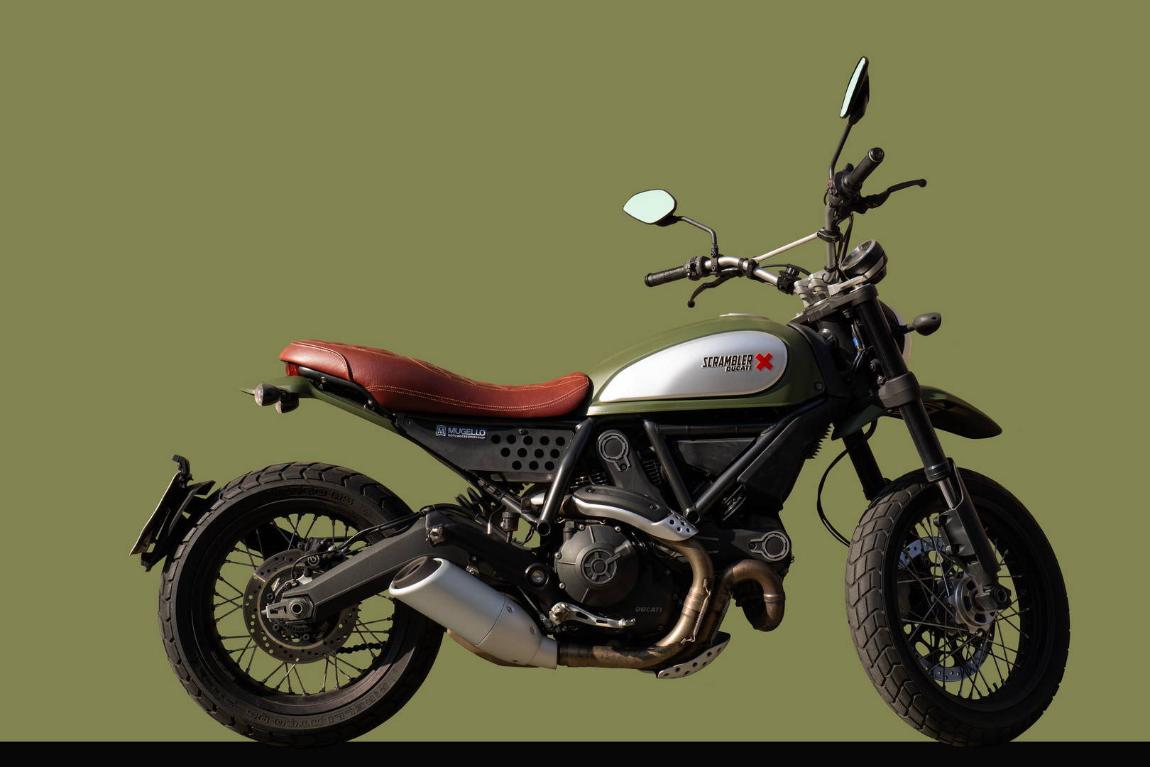 Motorbike. Ducati Scramble