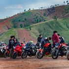 Motorbike excursion at Phu Luang mountain range