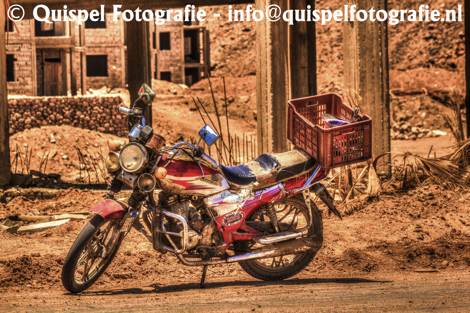 Motorbike in Sharm-el-Sheikh