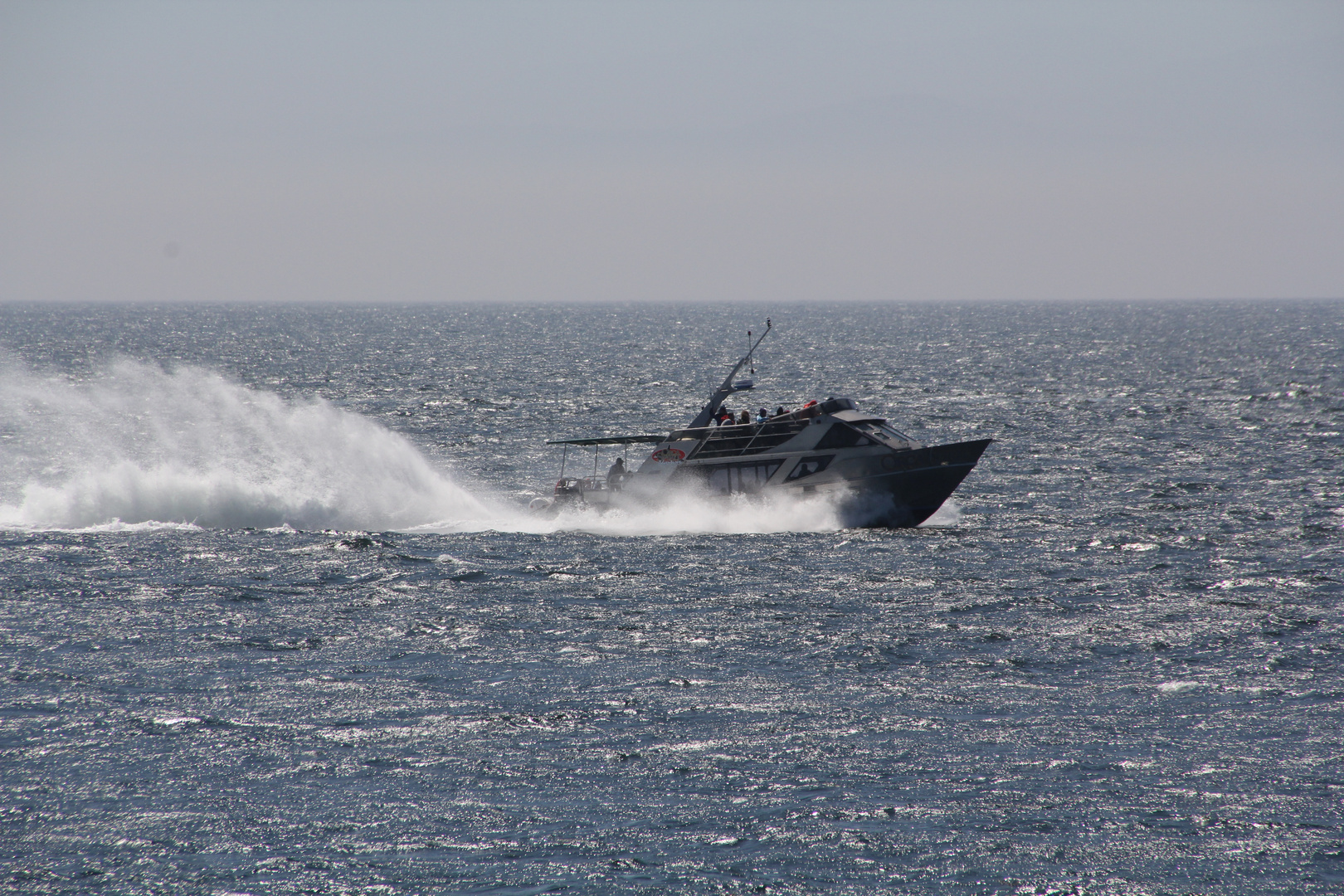 Motorboot vor Victoria, B.C.