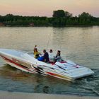 Motorbootfahrt auf die Donau...