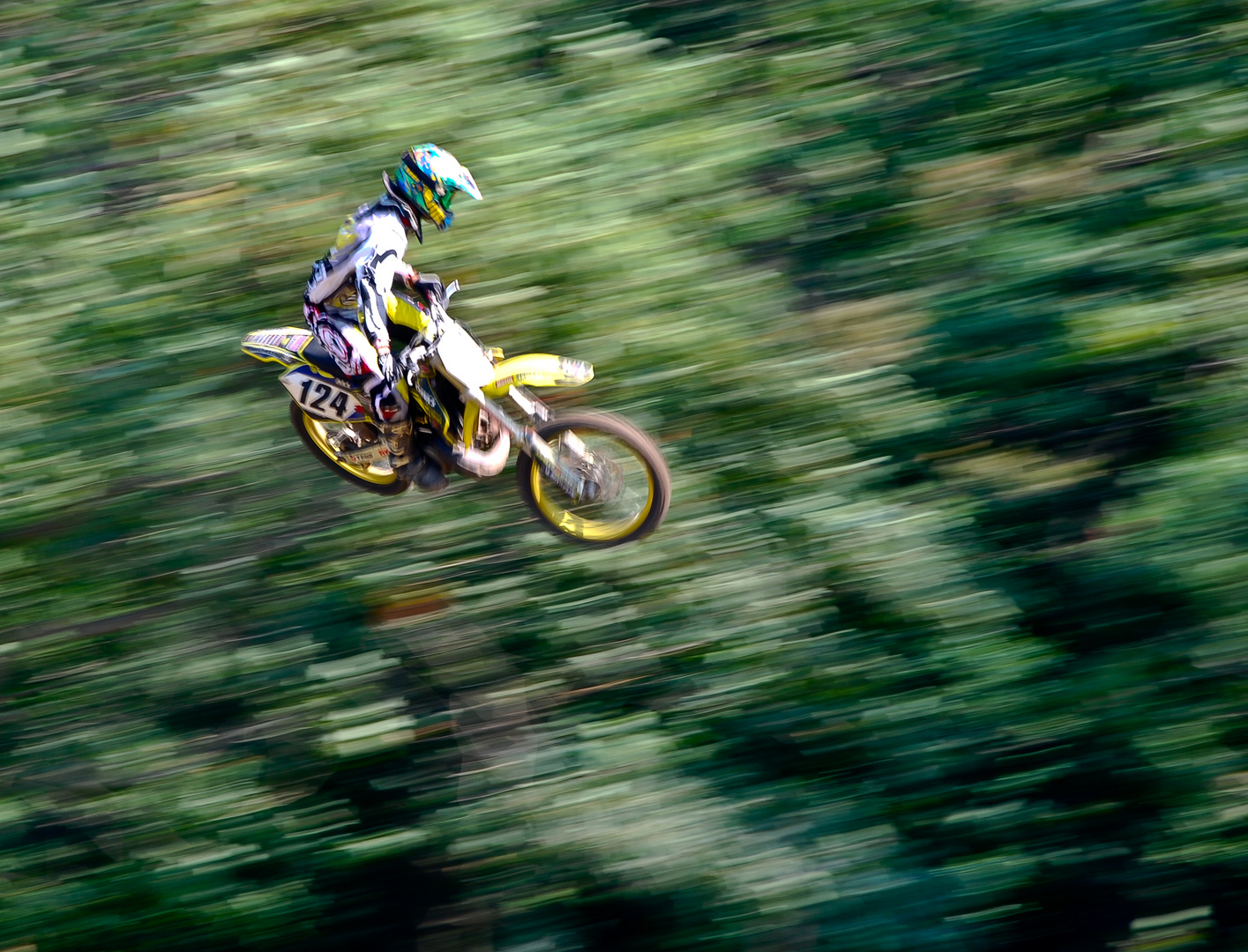 Motorcross Abstract