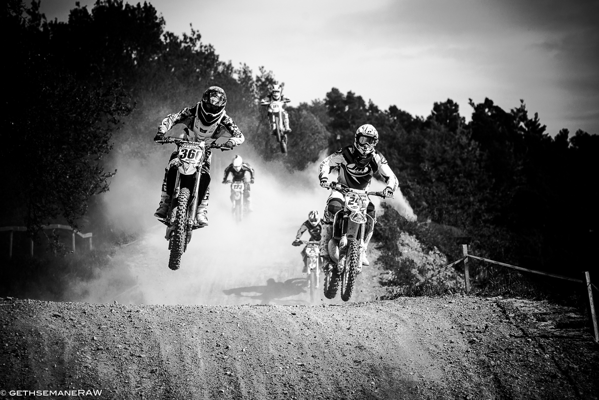 Motorcross Rennen