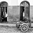 Motorcycle with sidecar_Habana