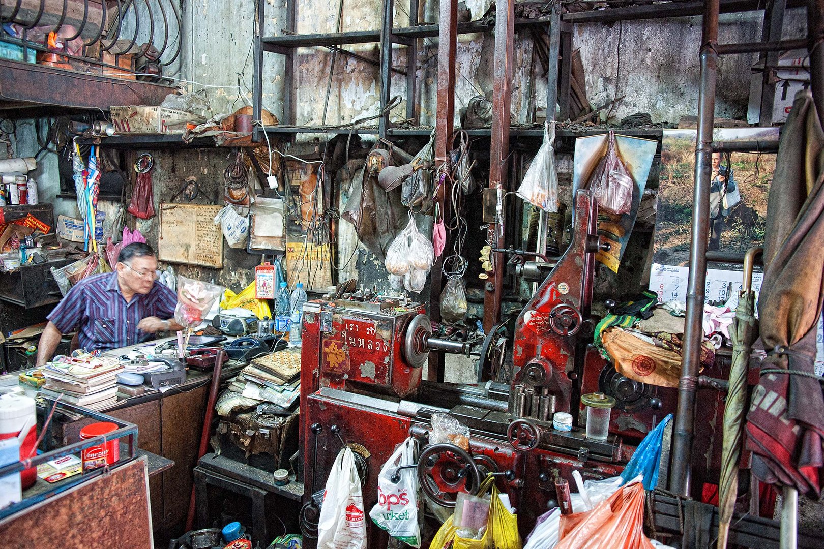 Motorenwerkstatt, Chinatown, Bangkok