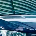 Motorhaube und Frontscheibe 