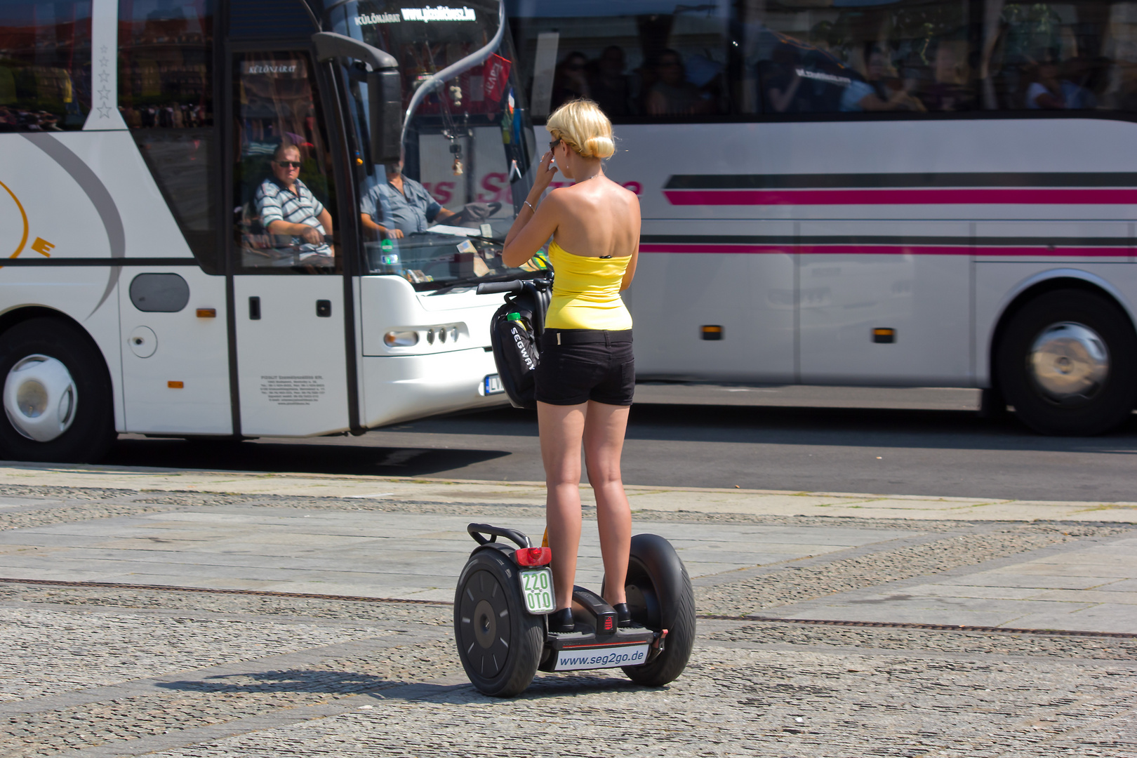 Motorisiert durch Berlin