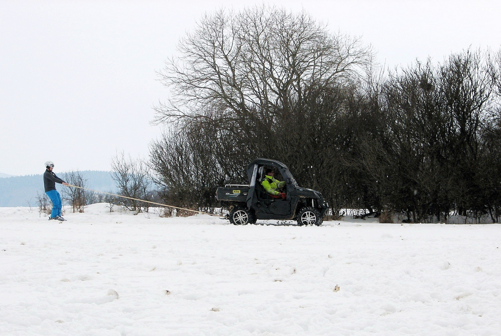 Motorisiertes Skijöring