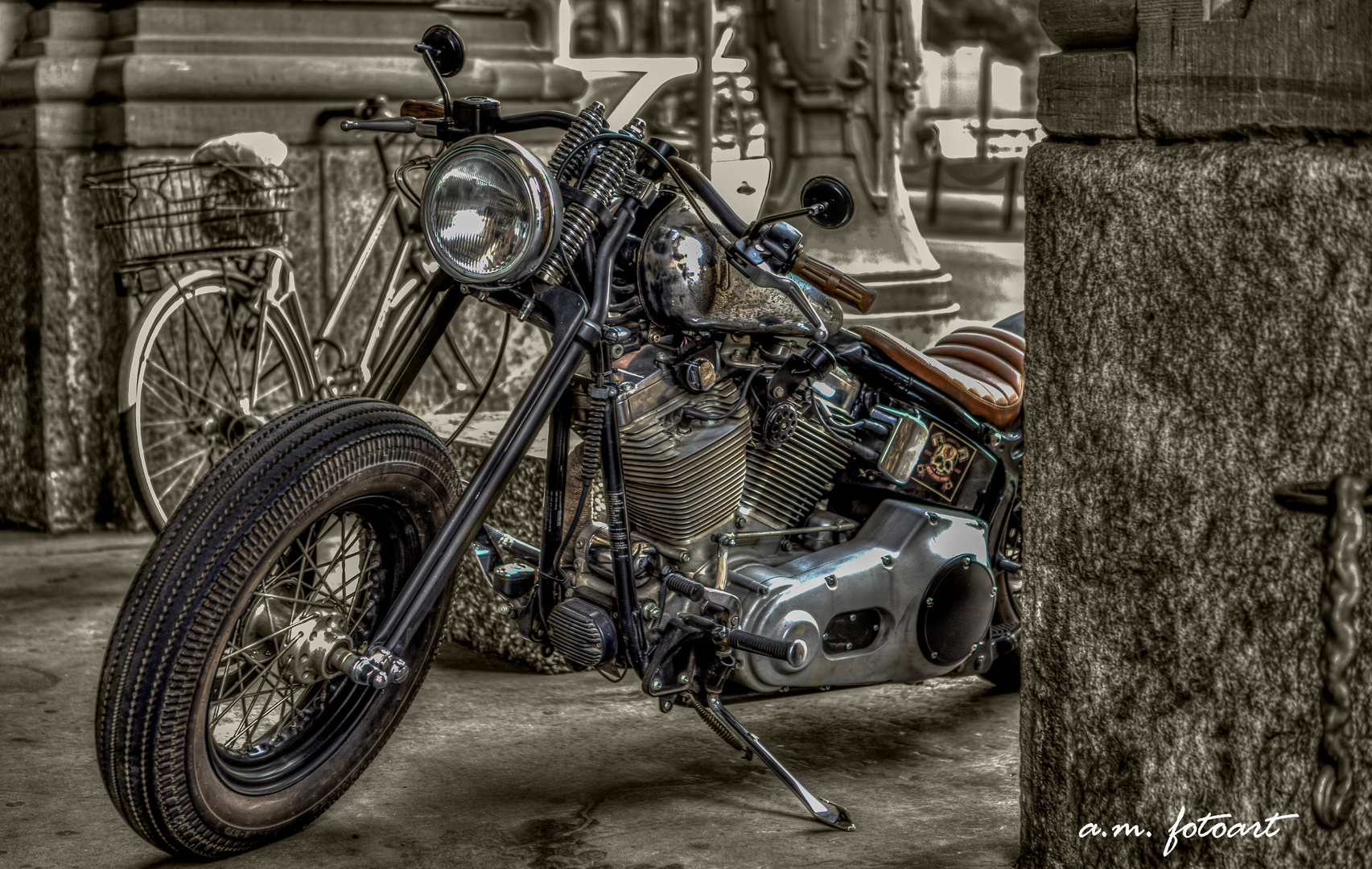 Motorrad Foto & Bild | hdr, motorrad, oldtimer Bilder auf ...