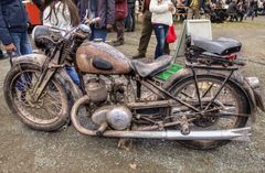 Motorrad Baujahr 1950