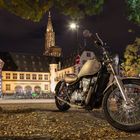 Motorrad in Strassburg