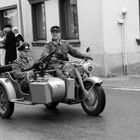 Motorrad mit Beiwagen