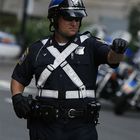 Motorrad Polizist Boston