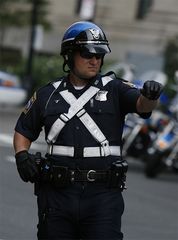 Motorrad Polizist Boston