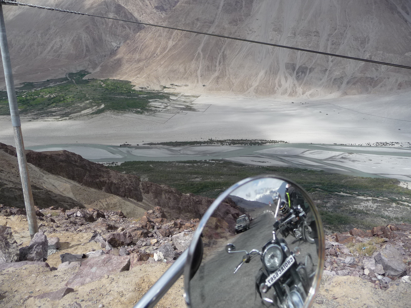 Motorrad Tour Nubra Tal Himalaya