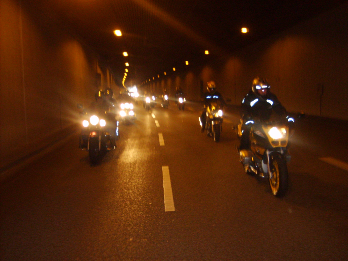 Motorradabschlußfahrt in Köln