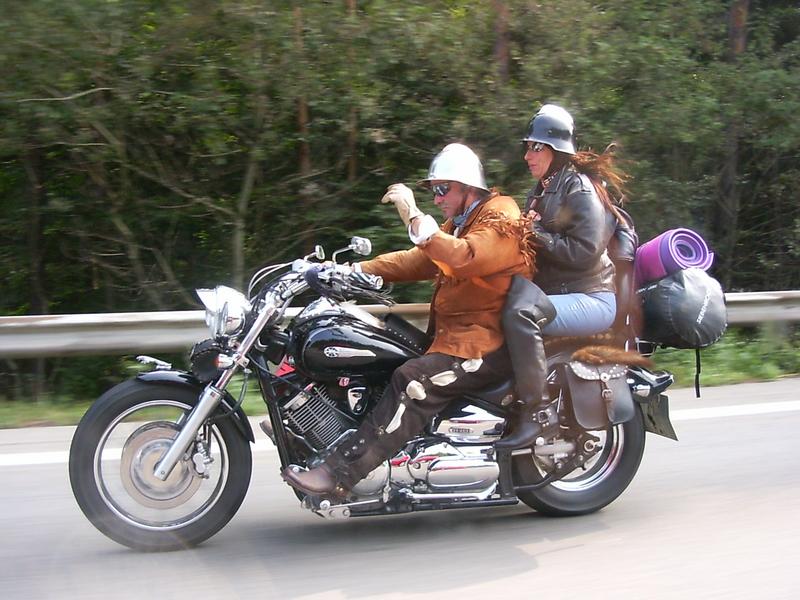 Motorradfahrer