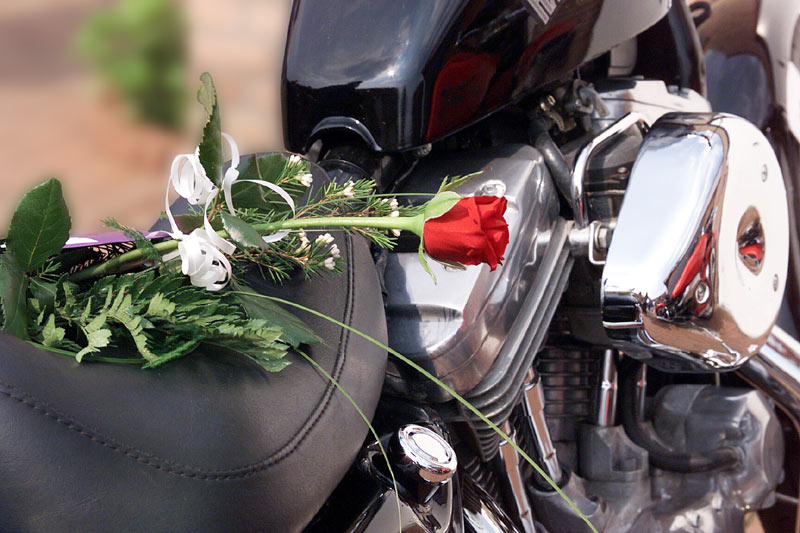 Motorradhochzeit